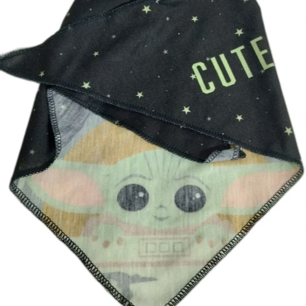 Disney's  Star Wars Mandalorian Baby Yoda Dog/ Pet Bandana size‎ Sm